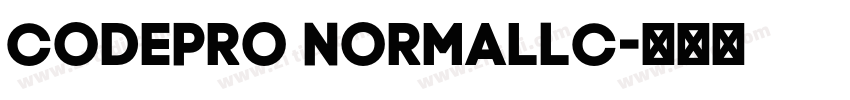 CodePro NormalLC字体转换